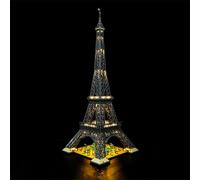 MENZAVA LED Light Set Compatible with LEGO 10307 Eiffel tower Icons Building Blocks Model - Model Set NOT Included