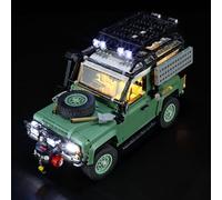 MENZAVA LED Light Set Compatible with LEGO 10317 Land Rover Classic Defender 90 Icons Building Blocks Model - Model Set NOT Included