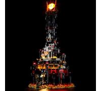 MENZAVA LED Light Set Compatible with LEGO 10333 The Lord of the Rings: Barad-dûr Icons Building Blocks Model - Model Set NOT Included
