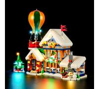 MENZAVA LED Light Set Compatible with LEGO 10339 Santa's Post Office Icons Building Blocks Model - Model Set NOT Included