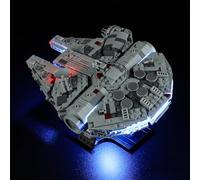 MENZAVA LED Light Set Compatible with LEGO 2024 Millennium Falcon Star Wars 75375 Building Blocks Model - Model Set NOT Included