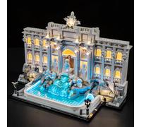 MENZAVA LED Light Set Compatible with LEGO 21062 Trevi Fountain Architecture Building Blocks Model - Model Set NOT Included