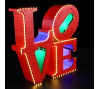 MENZAVA LED Light Set Compatible with Lego 31214 Love Art Building Blocks Model - Model Set NOT Included