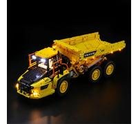 MENZAVA LED Light Set Compatible with LEGO 42114 6x6 Volvo Articulated Hauler Technic Building Blocks Model - Model Set NOT Included