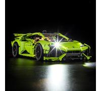 MENZAVA LED Light Set Compatible with LEGO 42161 Lamborghini Huracán Tecnica Technic Building Blocks Model - Model Set NOT Included