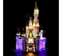 MENZAVA LED Light Set Compatible with LEGO 71040 The Disney Castle Disney Building Blocks Model - Model Set NOT Included