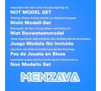 MENZAVA LED Light Set Compatible with Lego 75404 Acclamator-Class Assault Ship Building Blocks Model - Model Set NOT Included