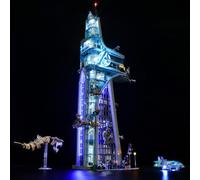MENZAVA LED Light Set Compatible with LEGO 76269 Avengers Tower Building Blocks Model - Model Set NOT Included
