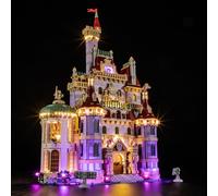 MENZAVA LED Light Set Compatible with LEGO Beauty and the Beast Castle 43263 Building Blocks Model - Model Set NOT Included
