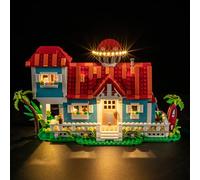 MENZAVA LED Light Set Compatible with LEGO Disney Lilo and Stitch Beach House 43268 Building Blocks Model - Model Set NOT Included