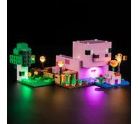 MENZAVA LED Light Set Compatible with LEGO MINECRAFT The Baby Pig House 21268 Building Blocks Model - Model Set NOT Included