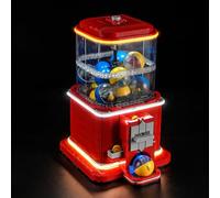 MENZAVA LED Light Set Compatible with LEGO Minifigure Vending Machine Ideas 21358 Building Blocks Model - Model Set NOT Included