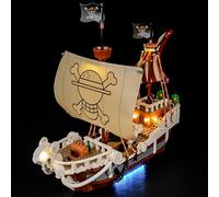 MENZAVA LED Light Set Compatible with LEGO ONE PIECE The Going Merry Pirate Ship 75639 Building Blocks Model - Model Set NOT Included