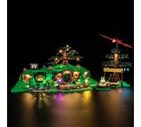 MENZAVA LED Light Set Compatible with LEGO The Shire Icons 10354 Building Blocks Model - Model Set NOT Included