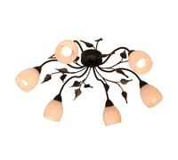 Menzel CHALET floral ceiling light with glass tulips