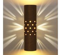 Menzel Solo wall light brown-black