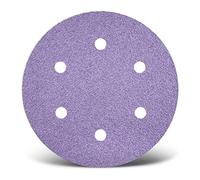 MENZER PURPLE HD Sanding Discs 225 mm, 6 Holes (PU 25) G150 | f. Drywall Sanders, Ceramic mix, Hook and Loop Backing