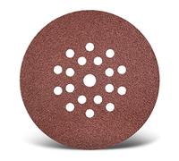 MENZER RED Sanding Discs 225 mm, 19 Holes (PU 25) G180 | f. Drywall Sanders, Aluminium oxide, Hook and Loop Backing