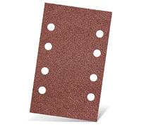 MENZER RED Sanding Sheets 133 x 80 mm, 8 Holes (PU 50) G80