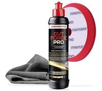 Menzerna Cut Force Pro Auto 250ml 3in1 Polishing Set | All-in-One Automotive Polish to Remove Scratches | Professional One-Step Polishing Paste, Abrasive Paste for All Finishes +