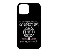 Menzies clan proud heritage Scottish last name vintage Case for iPhone 15