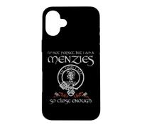 Menzies clan proud heritage Scottish last name vintage Case for iPhone 16 Plus