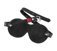 MEO® Black Dream™ - Soft Leather Blackout Blindfold
