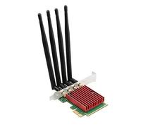 MEO High Speed PCIe Network Card 1900M Wireless WiFi Network Adapter RTL8814AE Realtek chip 4 Antenna 2.4G/5G Dual Band WiFi