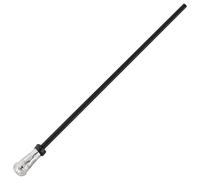 MEO® IstintoDom™ - Luxury Leather and Metal BDSM Riding Crop