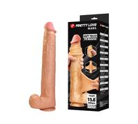 MEO® KingSize™ - Realistic XXL 40 cm / 15.7 in Suction Cup Dildo
