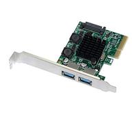 MEO USB 3.1 PCI Express Card 2-Ports Superspeed USB 3.1 10Gbps Raiser Adapter PCIE PCI-E 3.0 X4 ASMedia ASM3142 Chipset for Desktop