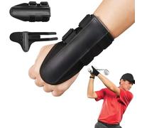 MEOAlBkey Golf Wrist Training Aid, Wrist Trainer Pro Golf Swing Corrector Brace for Beginners & Seniors, Effective Golf Training Aids with Fixator Holder Band