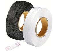 MEOAlBkey Wonder Web Hemming Tape 2 Pack, 2cm Wide 6m long Iron-On Hem Tape for Trousers, Jeans, Curtains & Garments. No-Sew Fabric Adhesive for Quick Clothing Repairs.