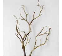 Meokro Lifelike Curly Willow Branches, Fake Bendable Sticks for DIY Greenery Plants, Vintage Vines/Stems Home Garden Hotel Farmhouse Decor