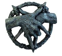 Meokro Pentagram Claw Statue Ornament Hand Free Standing Plaque Devil Hand Sculpture