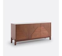Meol 3-Door Sideboard Walnut