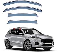 MEOMO 4 Pcs Car Wind Deflectors for Ford Kuga 2020 2021 2022 2023, Front Rear Side Window Visor Rain Smoke Guards Car Accessories