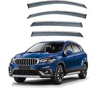 4 Pcs Car Wind Deflectors for Suzuki SX4 S-Cross JY 2013-2020 2021 2022 2023, Front Rear Side Window Visor Rain Smoke Guards Car Accessories