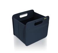 meori Small Collapsible Storage Bin, Fabric Storage Cube, with Dual Handles for Shelves, Small Storage Containers for Organizing