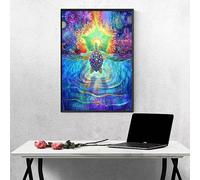 MEOSUEWI Sea Turtles Diamond Art Ocean 5d Diamond Painting Kits for Adults Full Drill Crystal Art Kits for Beginners, DIY Cross Stitch Embroidery Crafts Pictures for Gifts 12×16in/30×40cm PJY9 E-8