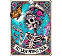 Meothan Skull Diamond Art Kits for Adults-Skull Last Flying Diamond Painting Kits for Adults Beginners, 5D DIY Full Drill Round Rhinestone Gem Art Crafts Paintings for Home Wall Decor 12"x16"