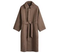 Meotine Women's Joel Boucle Long Coat Grey