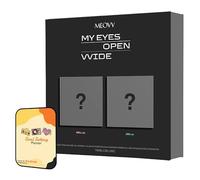 MEOVV Album - MY EYES OPEN VVIDE GRILL ver.+Pre Order Benefits+BolsVos Exclusive K-POP Giveaways Package