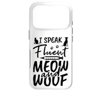 Meow And Woof Veterinary Technician Veterinarian Case for iPhone 17 Pro