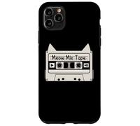 Meow Cat Mix Tape Cat Music Lover Case for iPhone 11 Pro Max
