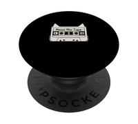Meow Cat Mix Tape Cat Music Lover PopSockets Adhesive PopGrip