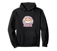 Meow-chi Mochi Kawaii Cat Japanese Mochi Pun Pullover Hoodie