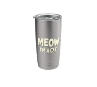 Meow I'm A Cat Stainless Steel Insulated Tumbler