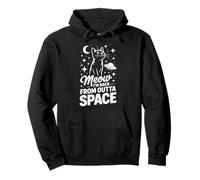 Meow I'm Back From Outta Space Cat Pullover Hoodie