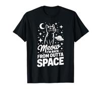 Meow I'm Back from Outta Space Cat T-Shirt